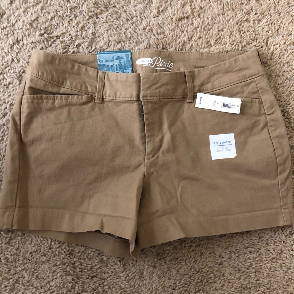 Brand new with tags Old navy khaki shorts